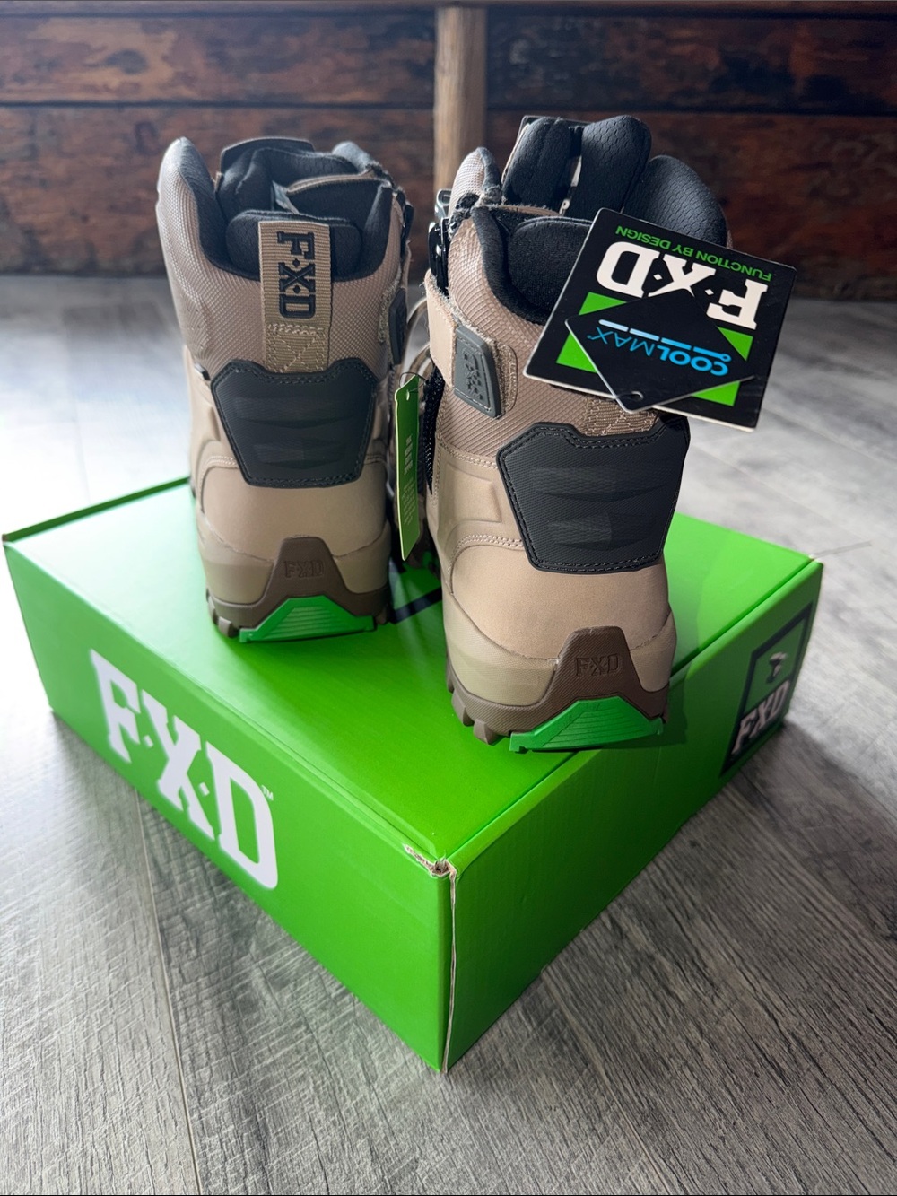 NWT! FXD Men’s composite toe work boot - Picture 4 of 10